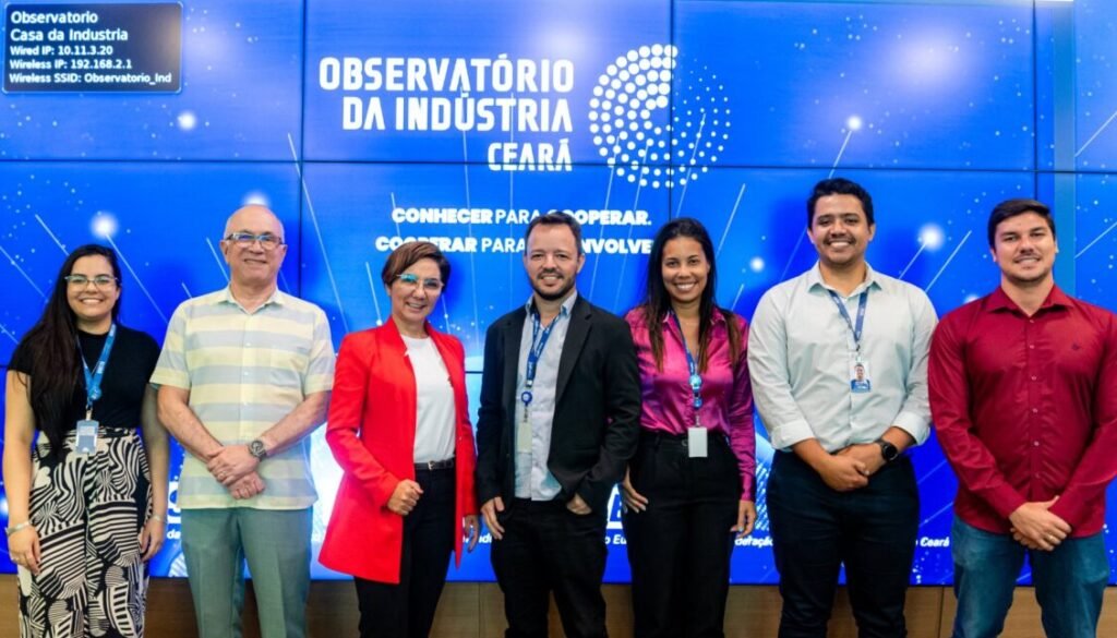 Visita de grupo da Firjan em clima de intercâmbio.