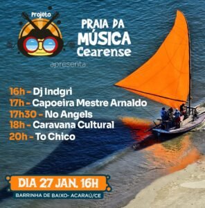 Praia da Música Cearense abre temporada em Acaraú