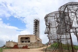 Monumento de Santo Antônio chega à metade da execução em Caridade