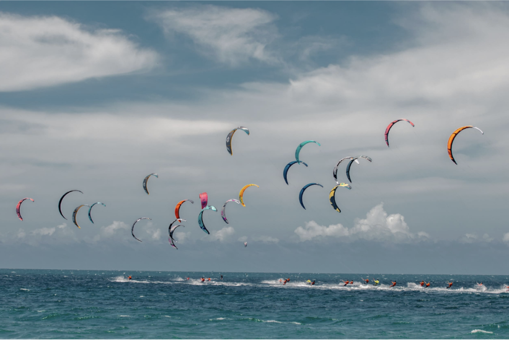 O Sertões Kite Surf é considerado o maior rally de kite do mundo - Crédito: Sertões Kitesurf 