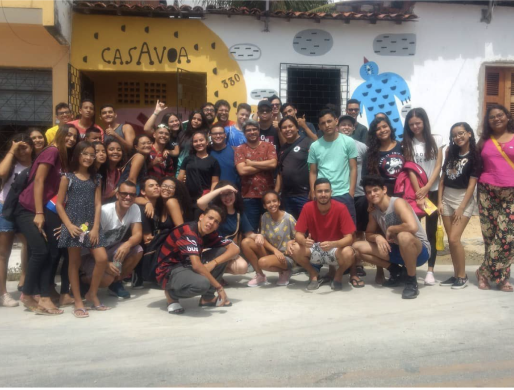 (A biblioteca Livro Livre Curió fica na Rua Jorge Sosa, 109 - Lagoa Redonda // Foto: Divulgação) 