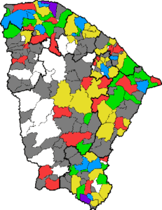 Chove em 91 municípios cearenses