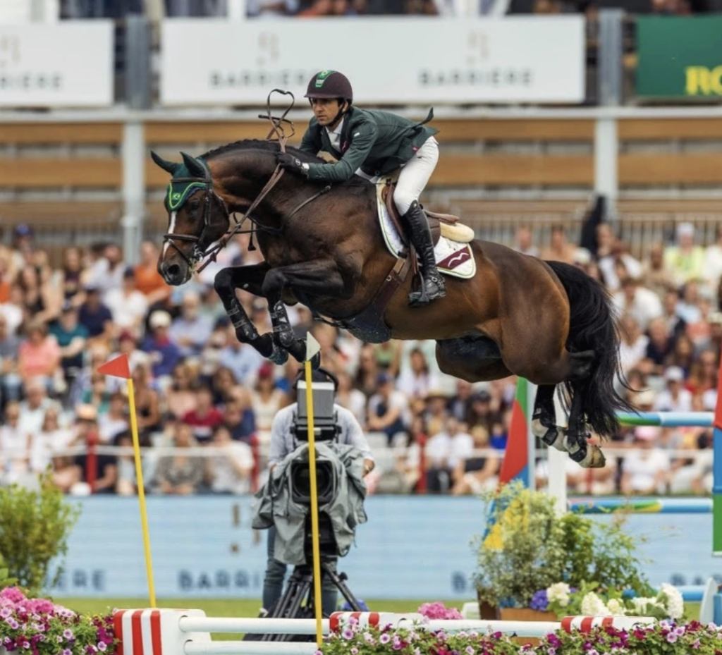 Marlon Zanotelli é destaque em Grand Prix de hipismo na Bélgica
