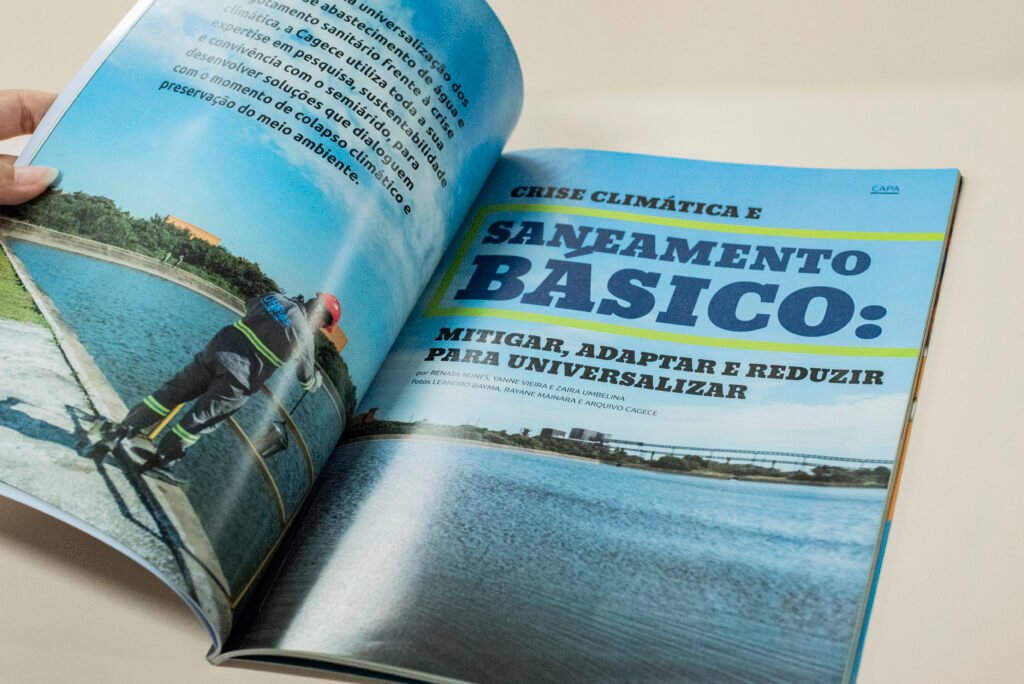 Revista Cagece destaca desafios do saneamento básico diante da crise climática 4 Blog do Eliomar