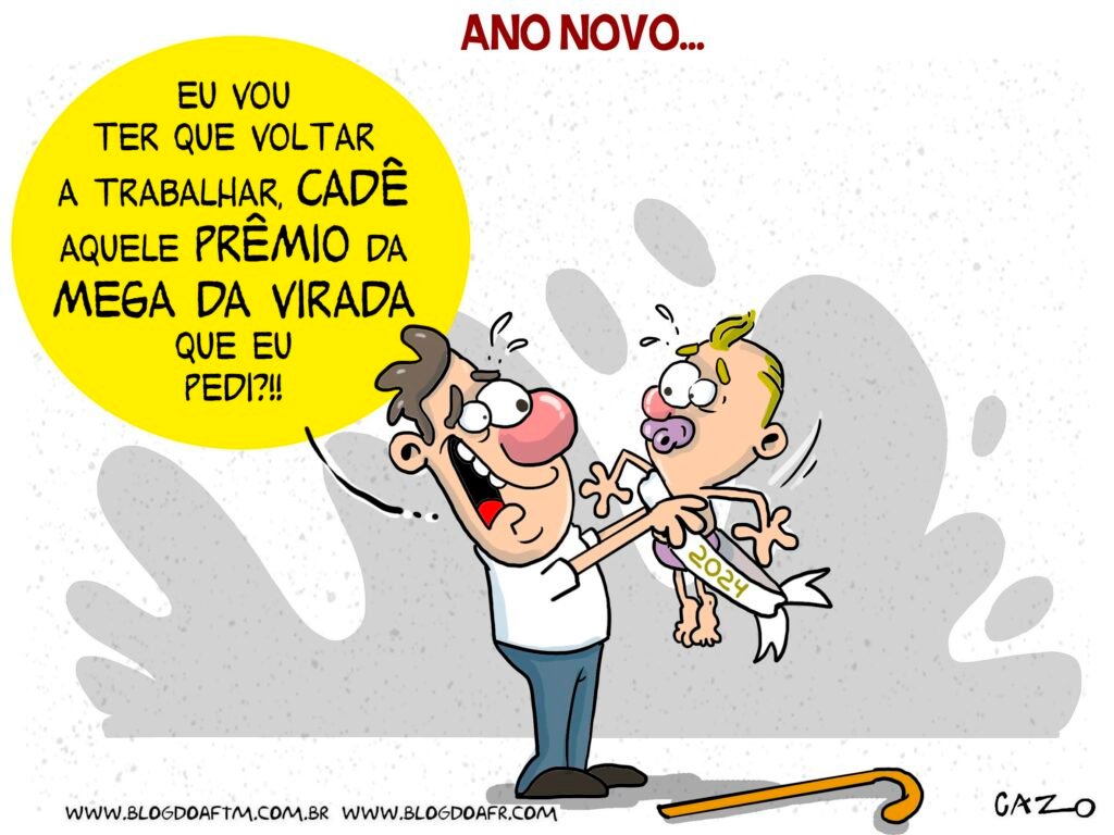 Feliz 2025, mas... - Por Gazo 1 Blog do Eliomar