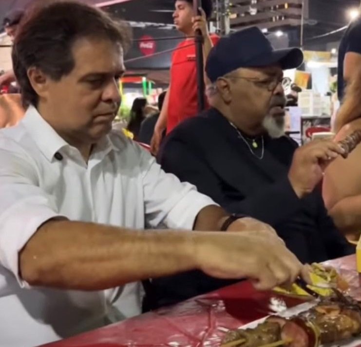 Evandro e Jorge Aragão visitam polo gastronômico da Cidade 2000 2 Blog do Eliomar