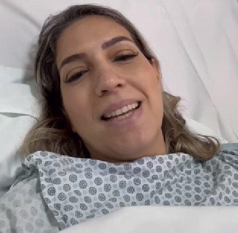 Larissa Gaspar passa por cirurgia para retirada de nódulo na mama e faz alerta às mulheres 1 Blog do Eliomar