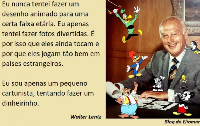Há 31 anos morria o desenhista norte-americano Walter Lantz, criados do Pica-Pau 4 Blog do Eliomar