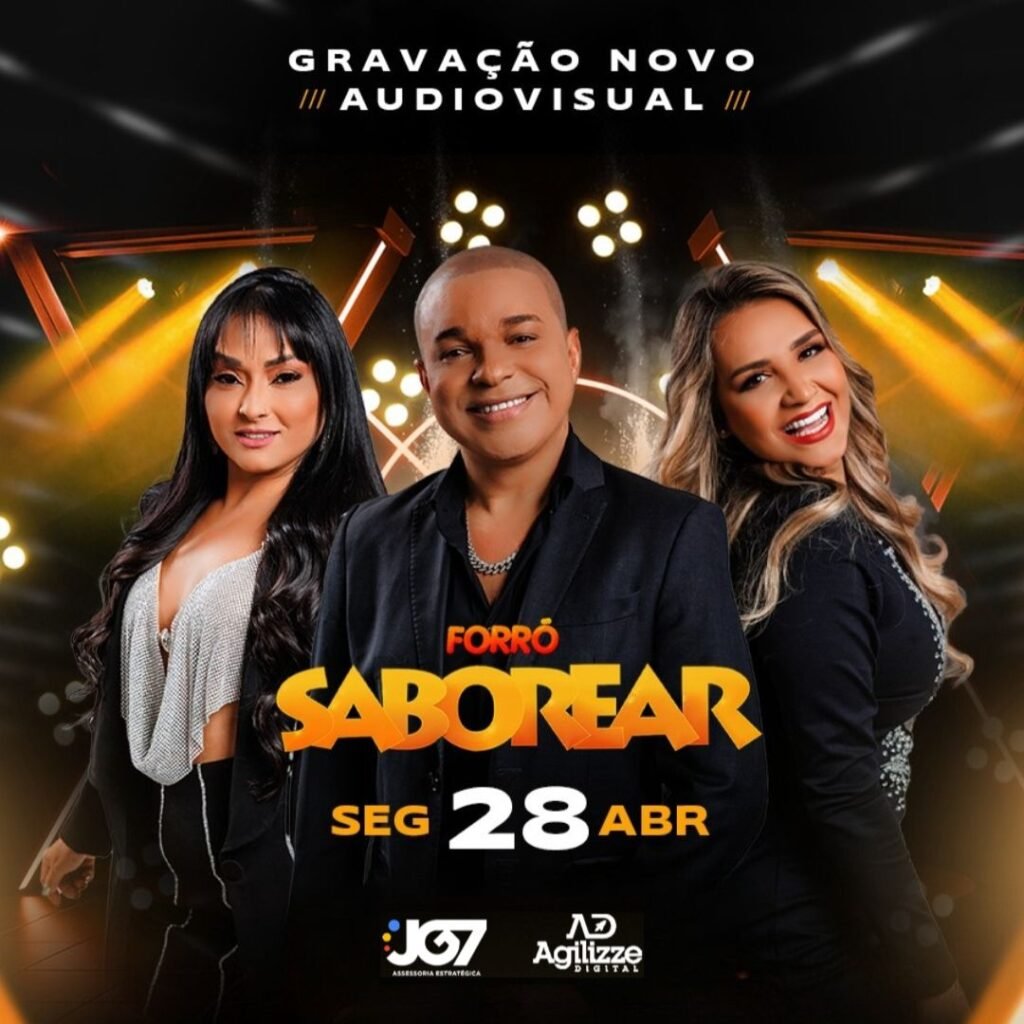 Forró Saborear anuncia nova fase e grava audiovisual em Fortaleza 5 Blog do Eliomar