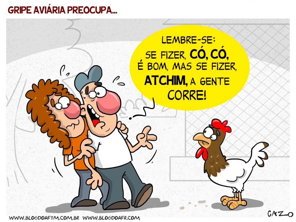 E falando em gripe aviária... - Por Gazo 10 Blog do Eliomar