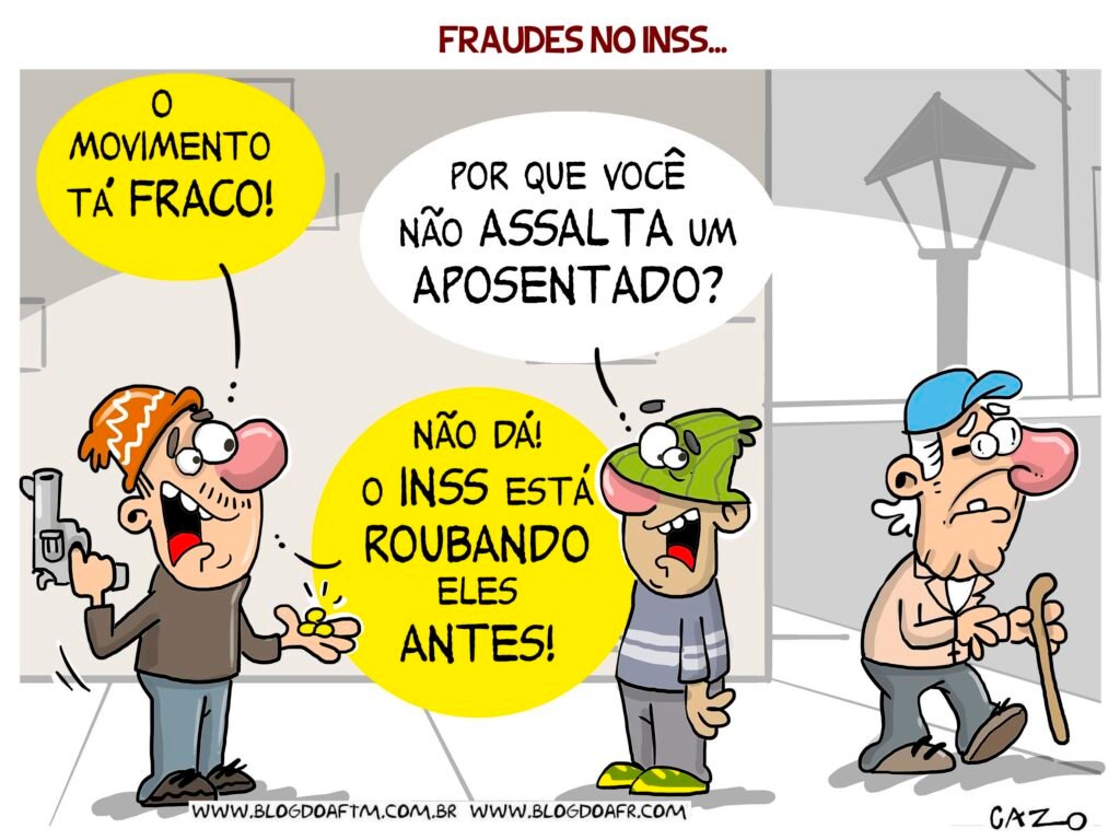 Ainda sobre fraude no INSS... - Por Gazo 8 Blog do Eliomar