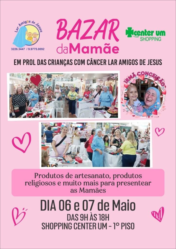 Lar Amigos de Jesus promove "Bazar da Mamãe" 3 Blog do Eliomar