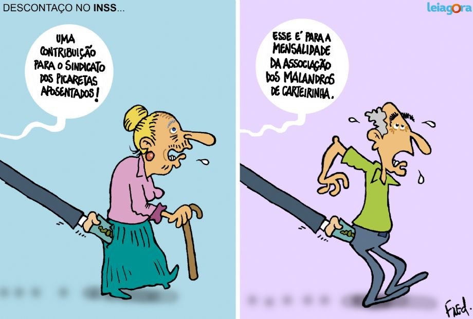 E falando em fraude no INSS... - Por Fred 4 Blog do Eliomar