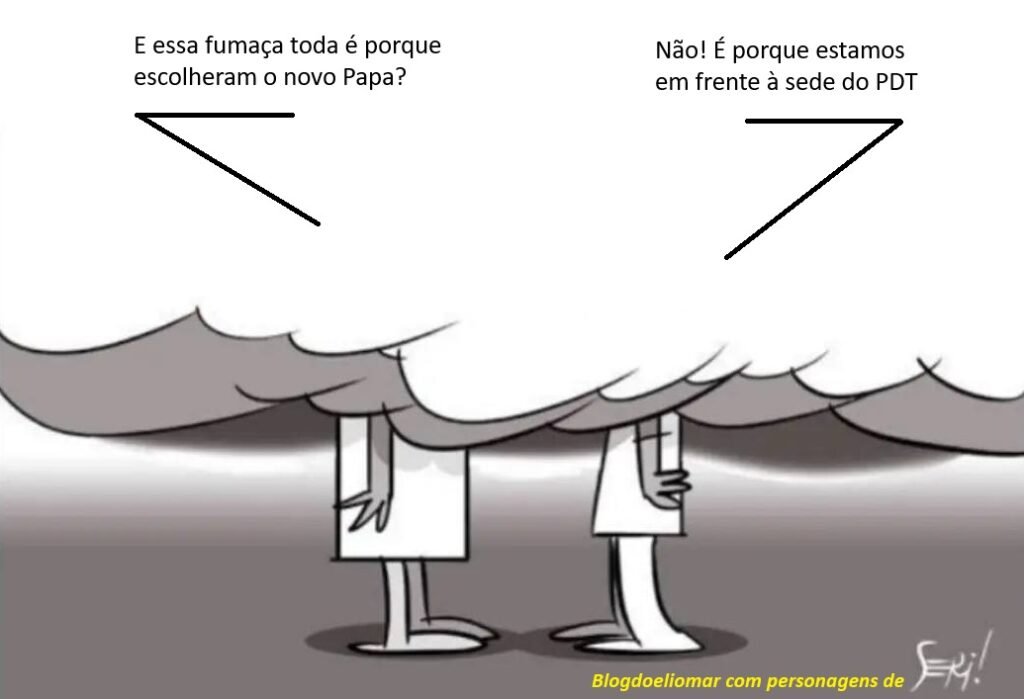 "E onde há fumaça..." - A Charge do Blogdoeliomar 10 Blog do Eliomar