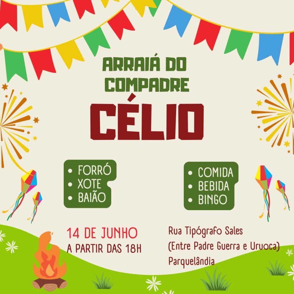 Blogdoeliomar apoia "Arraiá do Compadre Célio" 1 Blog do Eliomar