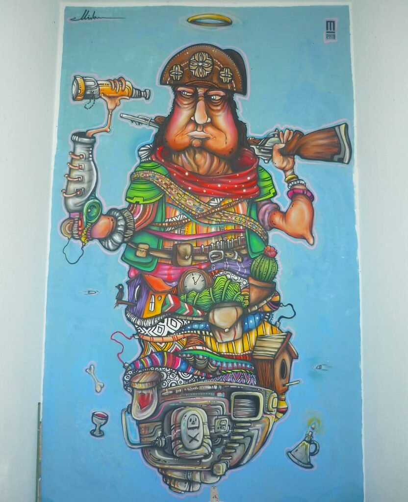 Artista cearense pintará mural ao vivo no CCBNB de Fortaleza 1 Blog do Eliomar