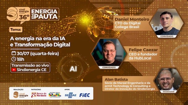 Sindienergia debate "Energia na Era da IA e Transformação Digital" 3 Blog do Eliomar