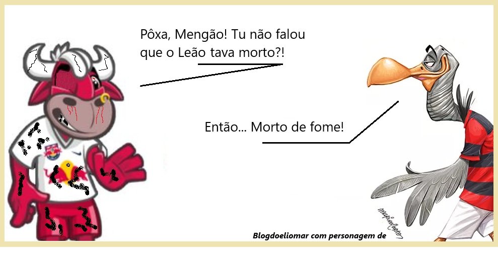 "Morto de fome..." - A Charge do Blogdoeliomar 2 Blog do Eliomar