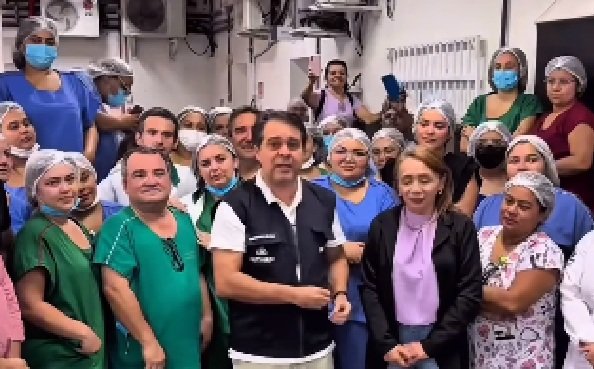 Evandro acompanha abertura de leitos na Santa Casa de Misericórdia 6 Blog do Eliomar