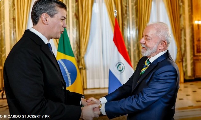 Lula e Santiago Peña conversam sobre caso de espionagem da Abin 6 Blog do Eliomar