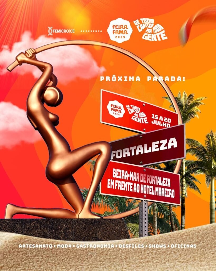 PubliEditorial - Com apoio do SEBRAE, Feira FAMA 2025 movimenta economia criativa e impulsiona pequenos negócios em Fortaleza 9 Blog do Eliomar