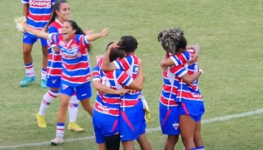 Meninas do Fortaleza conseguem o acesso à elite do Brasileirão 1 Blog do Eliomar