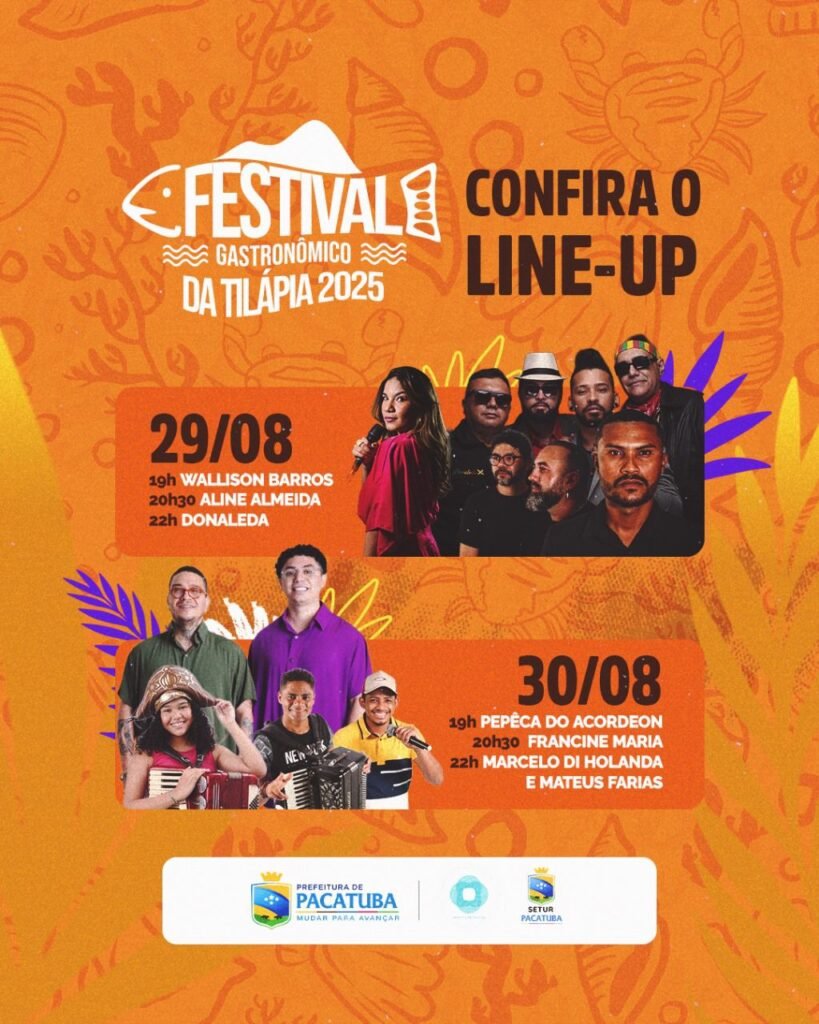 Pacatuba promove seu Festival Gastronômico da Tilápia 1 Blog do Eliomar