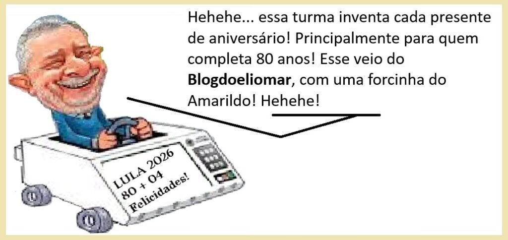 Lula 80 anos... e vem mais 4? - A Charge do Blogdoeliomar 2 Blog do Eliomar