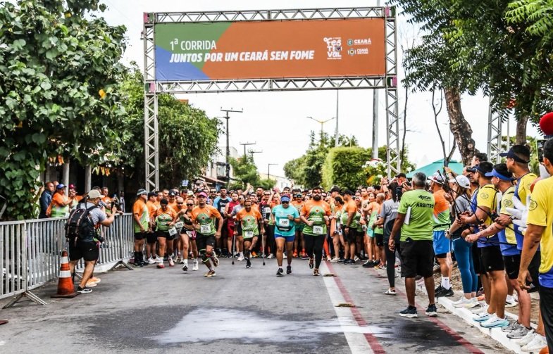 I Corrida Juntos por um Ceará Sem Fome leva mais de seis mil pessoas ao Vila do Mar 6 Blog do Eliomar