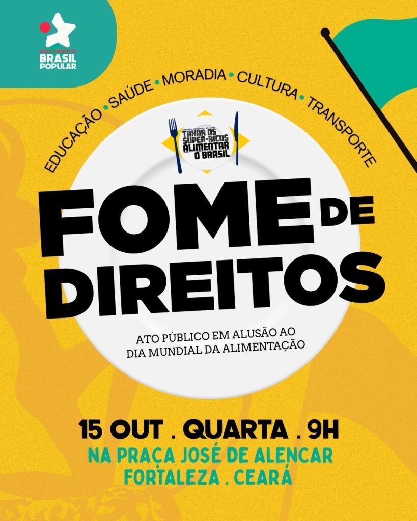Movimento Brasil Popular realiza ato em Fortaleza 1 Blog do Eliomar
