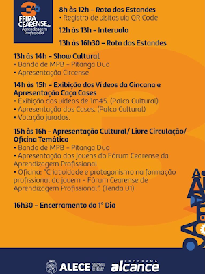 Assembleia Legislativa promove a III Feira Cearense de Aprendizagem Profissional 2 Blog do Eliomar