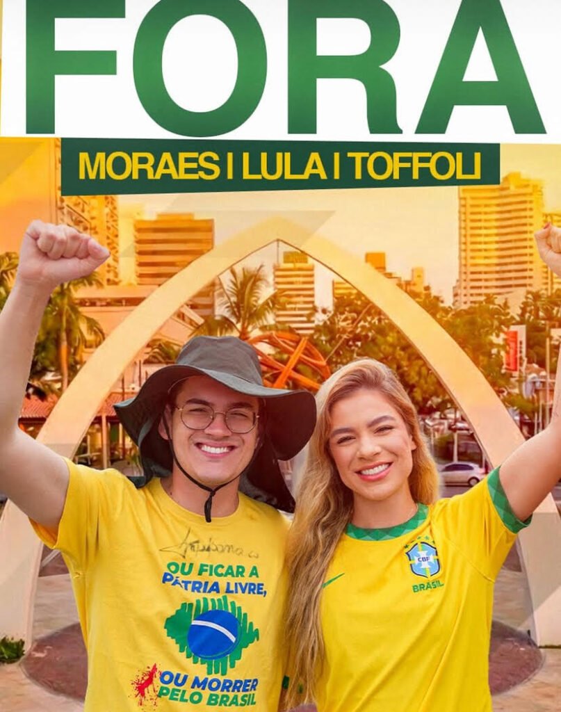 Fortaleza terá domingo de protesto contra Lula,Toffoli e Moraes 1 Blog do Eliomar