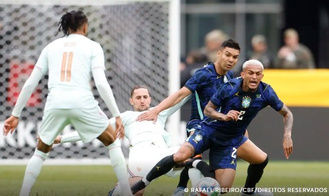 Brasil joga mal e perde de 2 a 1 para a França nos EUA 2 Blog do Eliomar