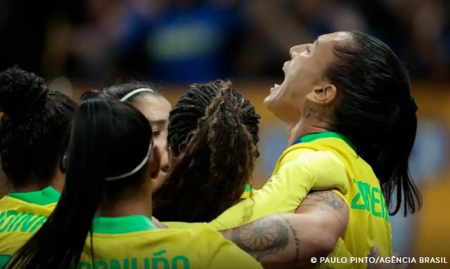 Meninas do Brasil viram para cima dos EUA e norte-americanas terão revanche terça-feira no Castelão 2 Blog do Eliomar