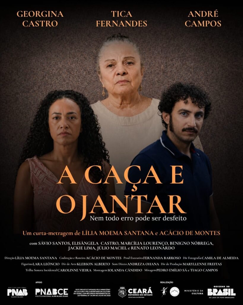 Curta "A Caça e o Jantar" faz estreia com sessão única em Fortaleza 1 Blog do Eliomar