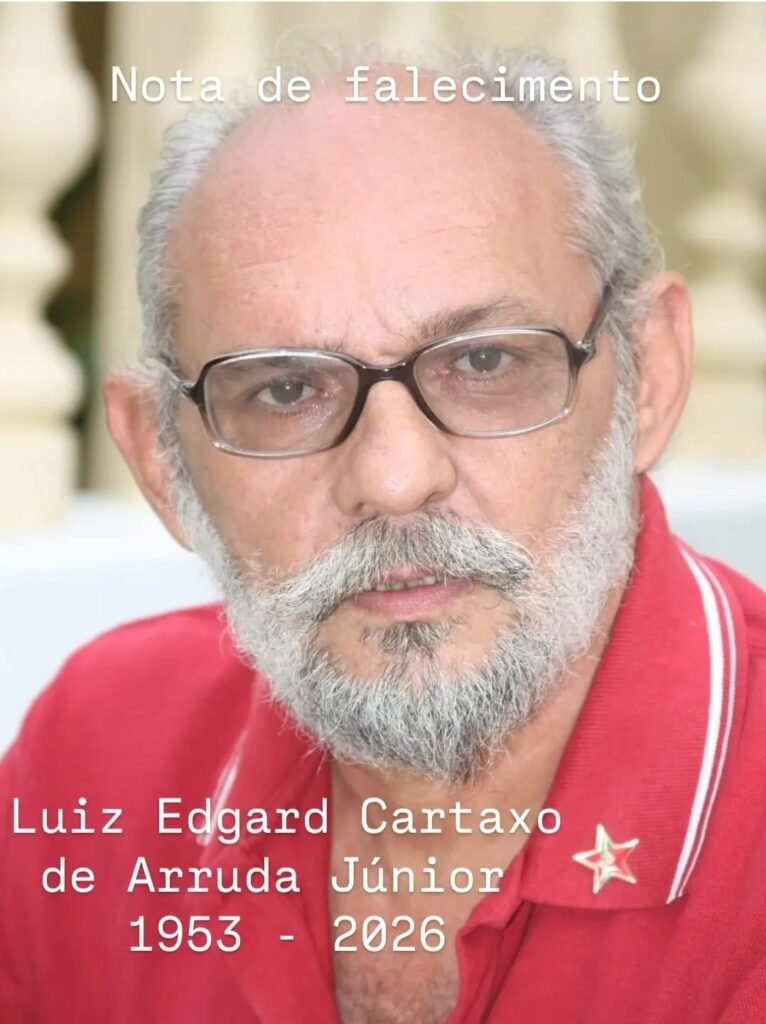 Morre, aos 73 anos, o militante de esquerda Luiz Edgard Cartaxo de Arruda Filho 5 Blog do Eliomar